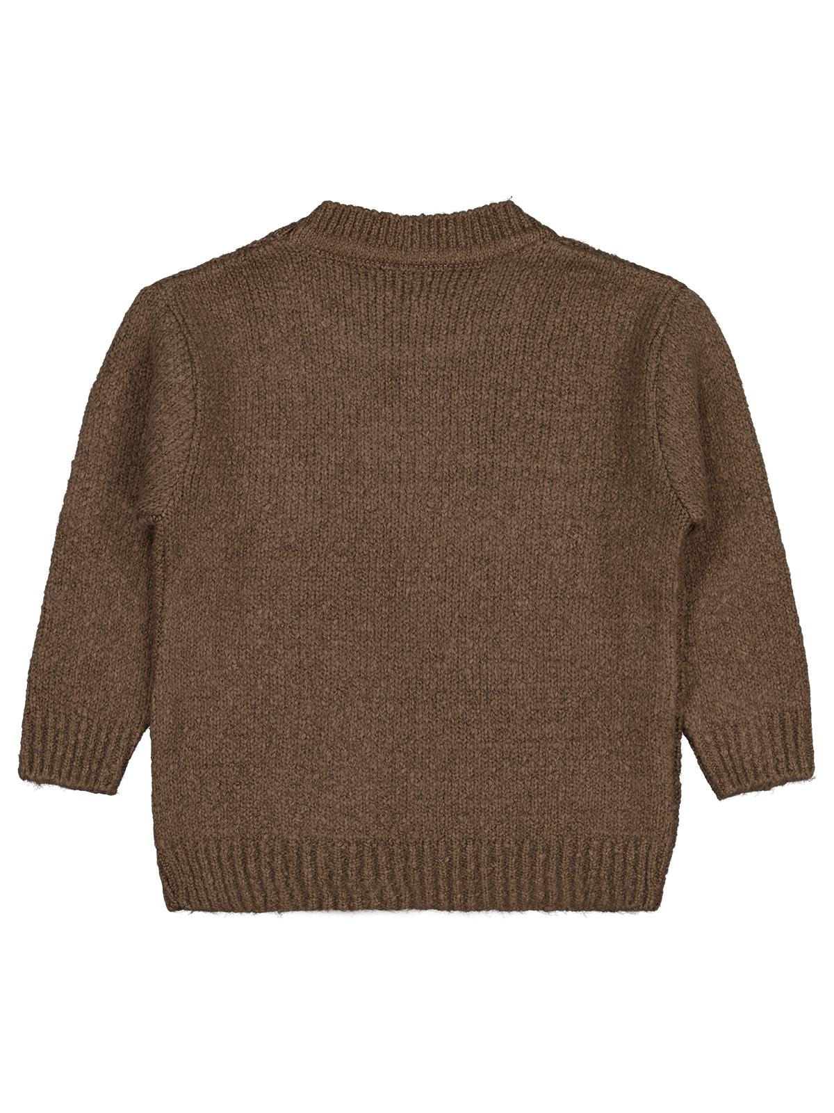 Civil Boys Saç Örgülü 2-5 Yaş Kazak - Bej