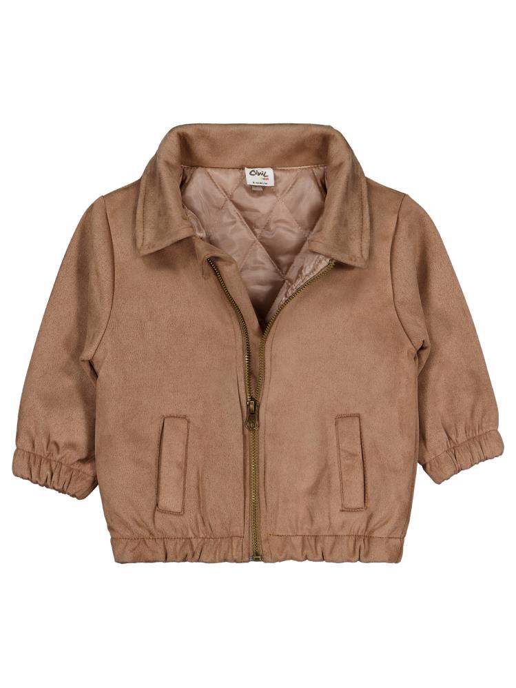 Civil Baby Süet 9-18 Ay Ceket - Bej
