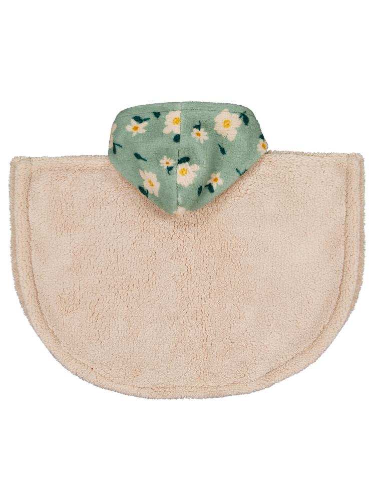 Civil Baby Çiçek Nakışlı 6-18 Ay Pelerin - Yeşil