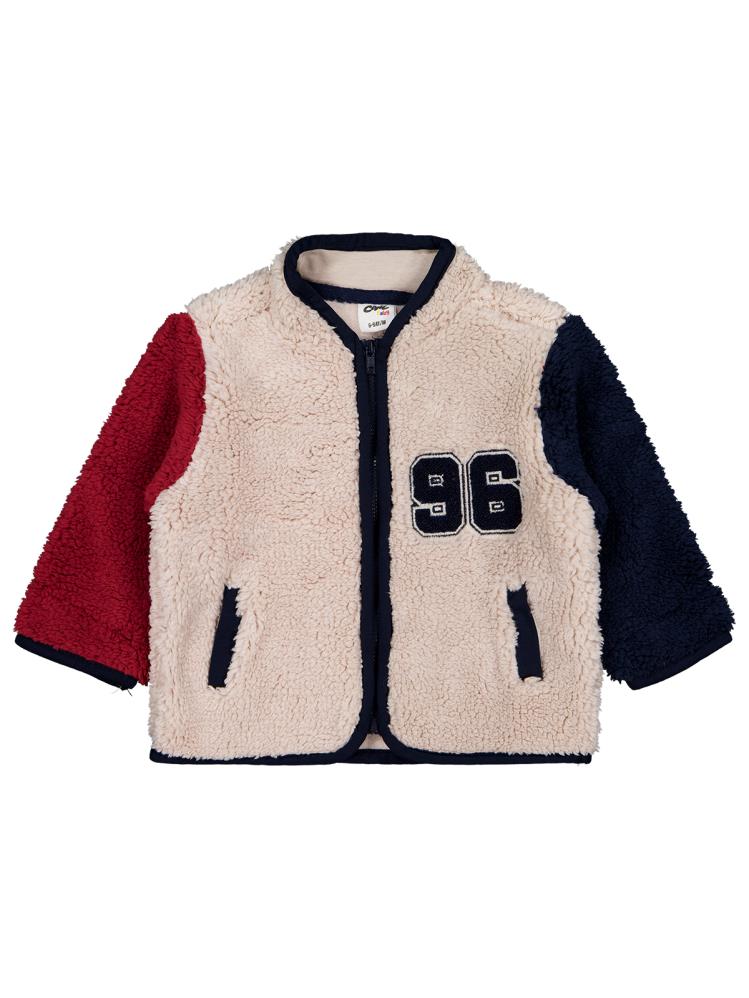 Civil Baby 96 Nakışlı 6-18 Ay Hırka - Lacivert