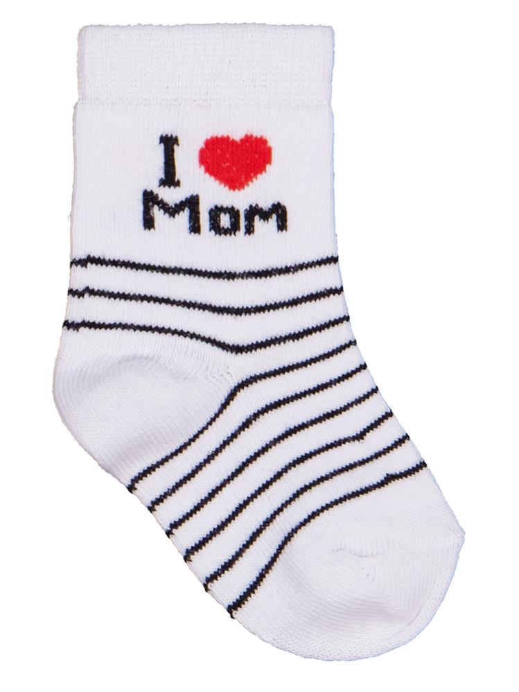 Civil Baby I Mom Dad 3'lü 6-18 Ay Bebek Kız Çorap Set