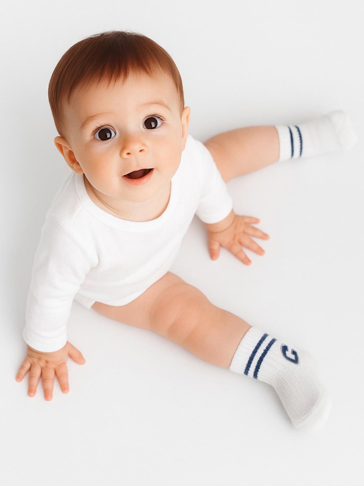 Civil Baby Cvl 3'lü 6-18 Ay Bebek Erkek Çorap Set
