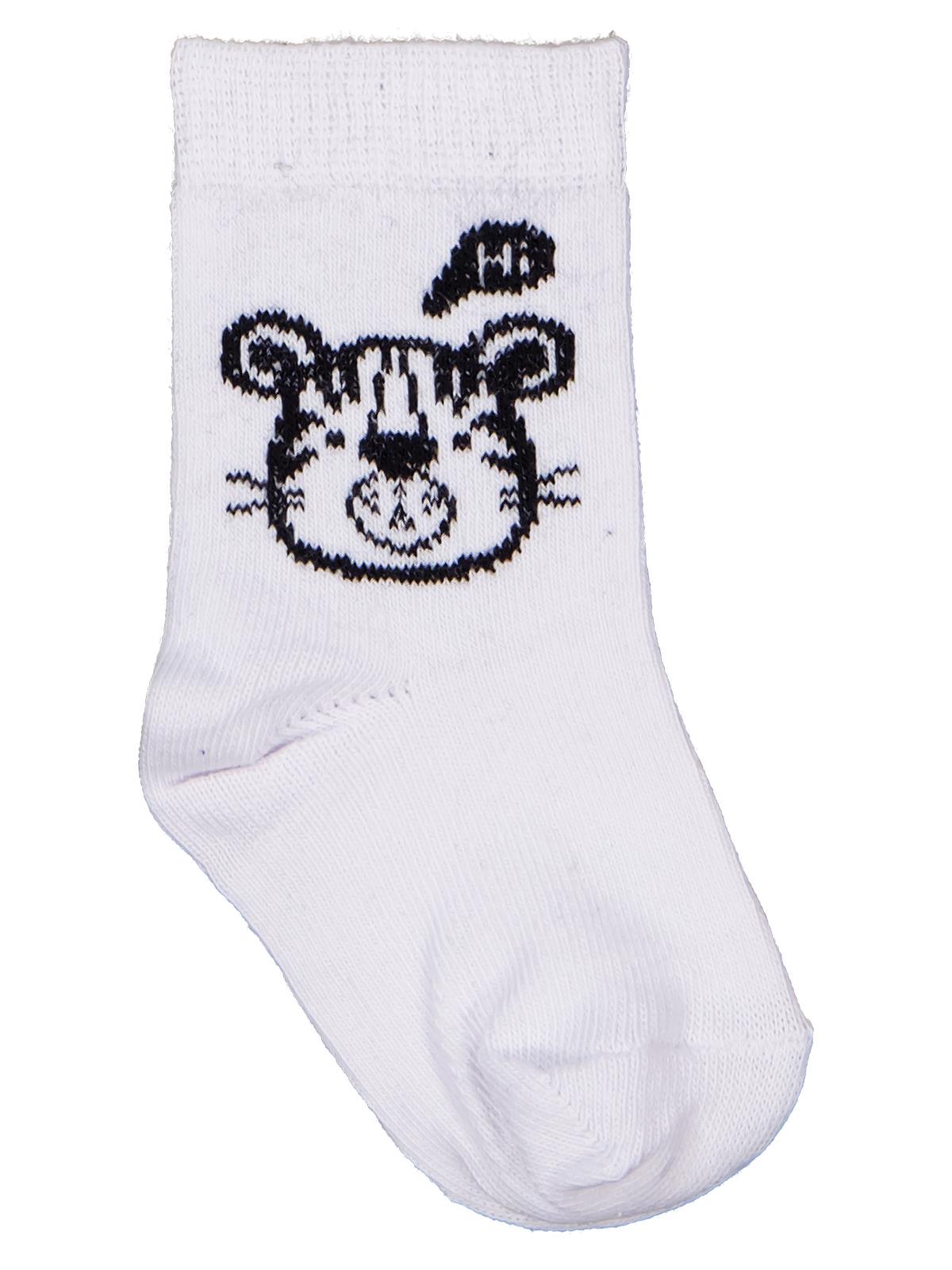 Civil Baby Hero Animal 3'lü 6-18 Ay Bebek Erkek Çorap Set