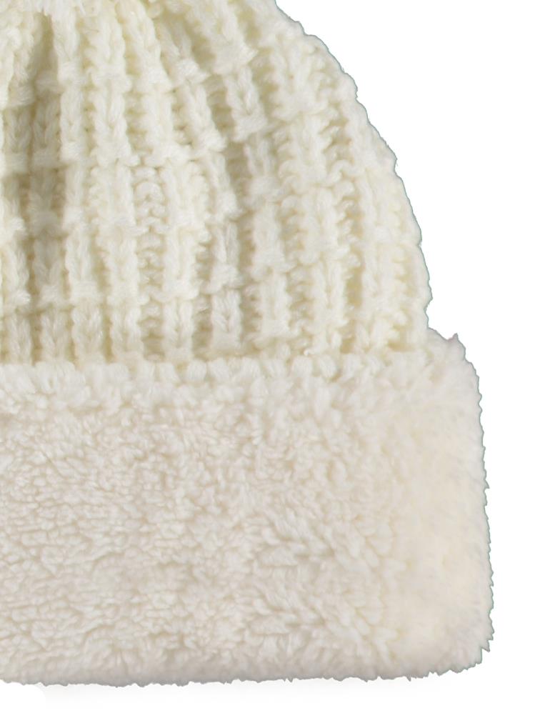 Civil Girls 2-5 Yaş Atkı Bere Eldiven Set - Ekru