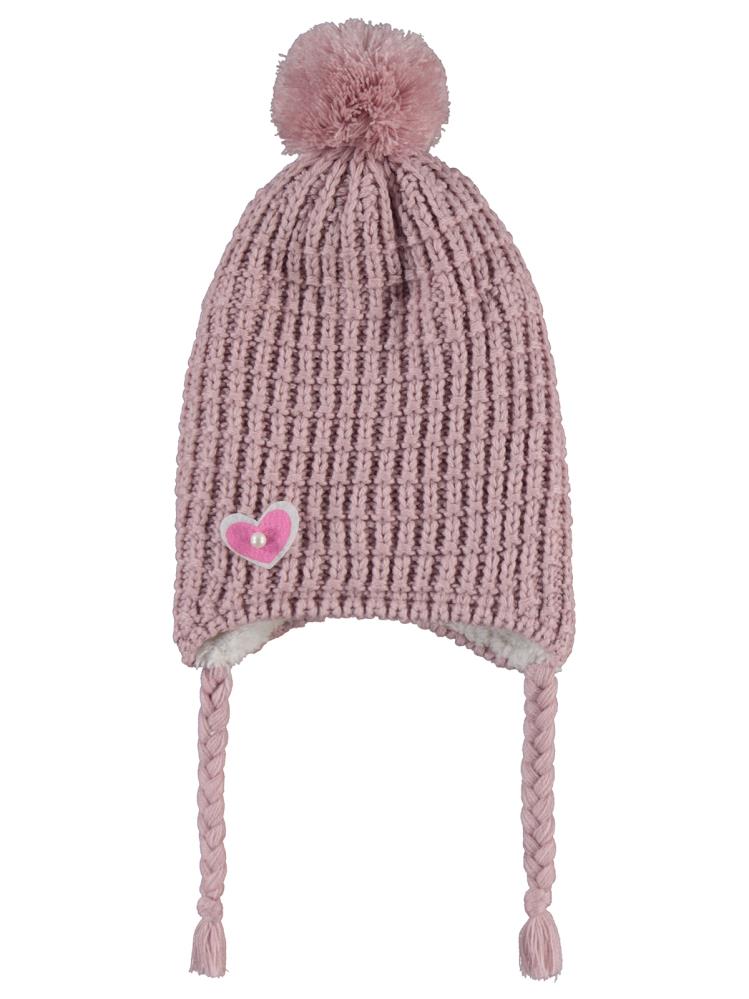 Civil Girls 2-5 Yaş Atkı Bere Eldiven Set - Pembe