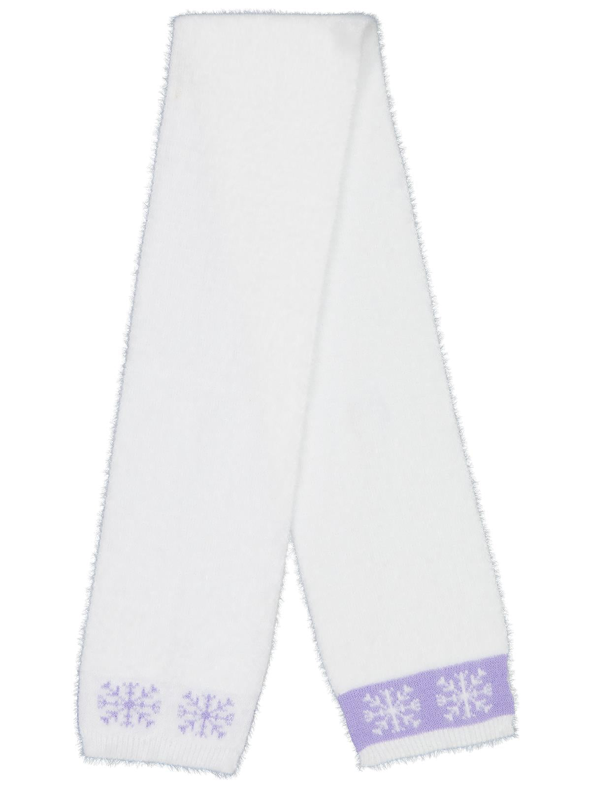 Civil Girls 2-5 Yaş Atkı Bere Eldiven Set - Beyaz