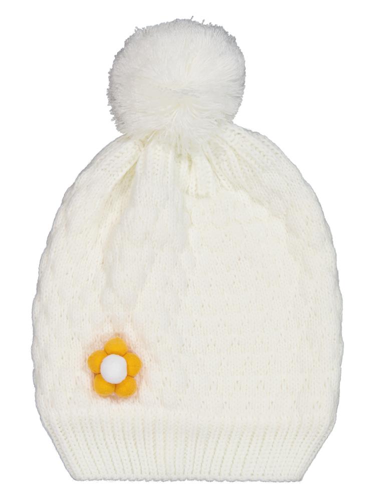 Civil Girls 2-5 Yaş Atkı Bere Eldiven Set - Beyaz