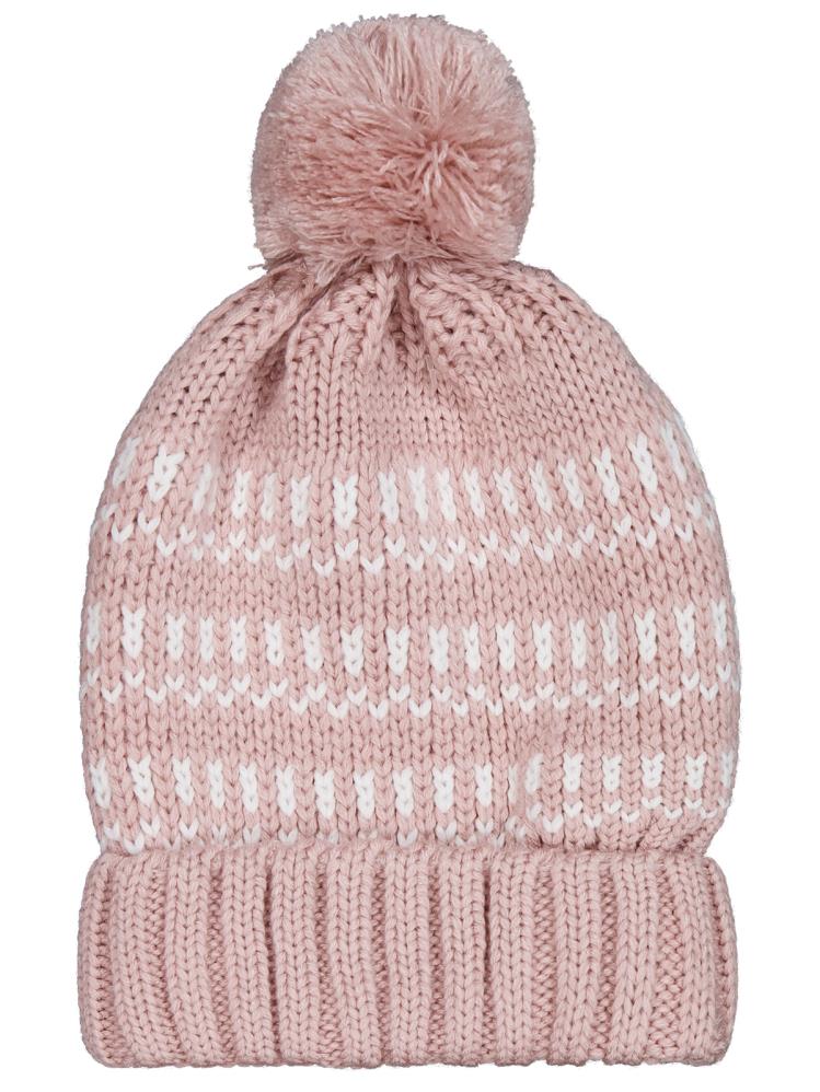 Civil Girls 2-5 Yaş Atkı Bere Eldiven Set - Pudra