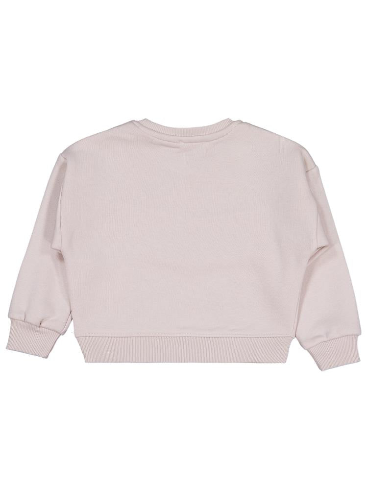 Civil Girls Püsküllü 2-5 Yaş Sweatshirt - Bej