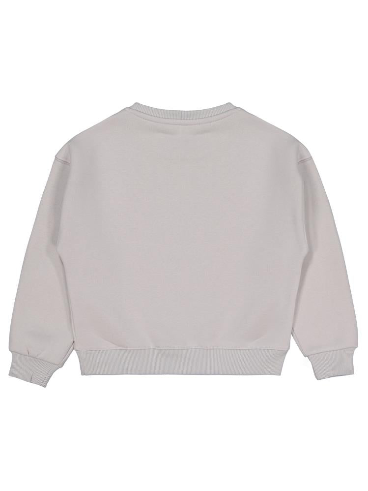 Civil Girls STAR Baskılı 6-9 Yaş Sweatshirt - Gri