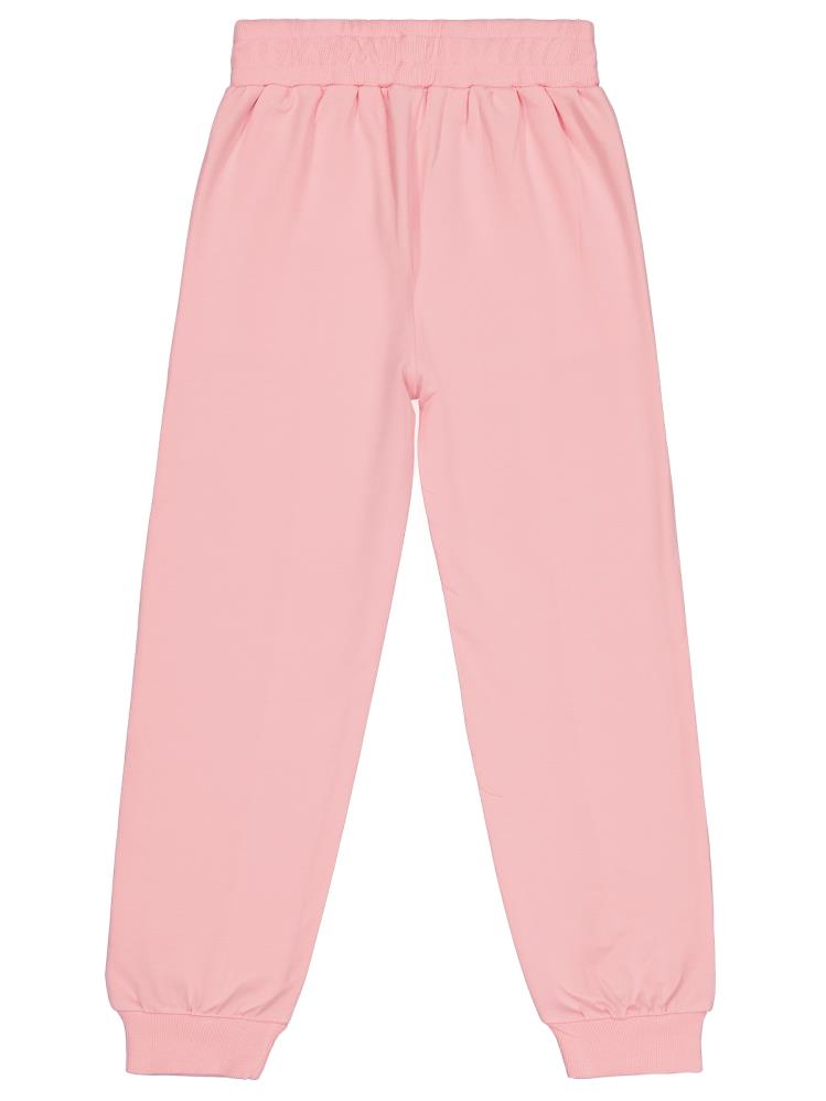 Civil Girls Önü Cepli 6-9 Yaş Eşofman Altı - Pembe