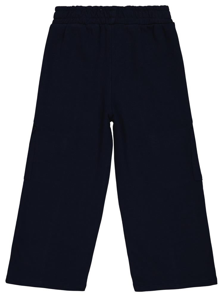 Civil Girls Kargo Cepli 6-9 Yaş Eşofman Altı - Lacivert