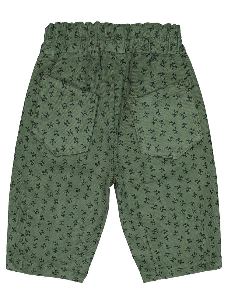 Civil Baby Dal Baskılı 6-18 Ay Pantolon - Haki