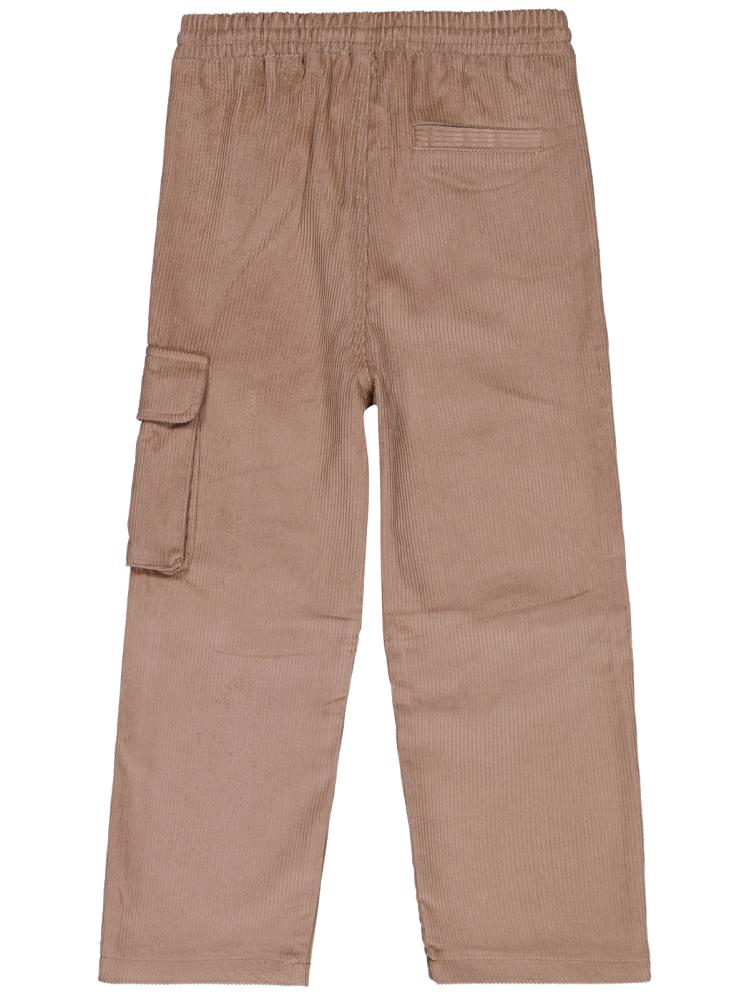 Civil Boys Kargo Cepli Kadife 6-9 Yaş Pantolon - Bej
