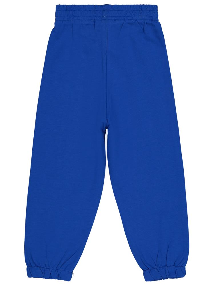 Civil Boys CVL Nakışlı Süs Bağcıklı 2-5 Yaş Eşofman Altı - Mavi