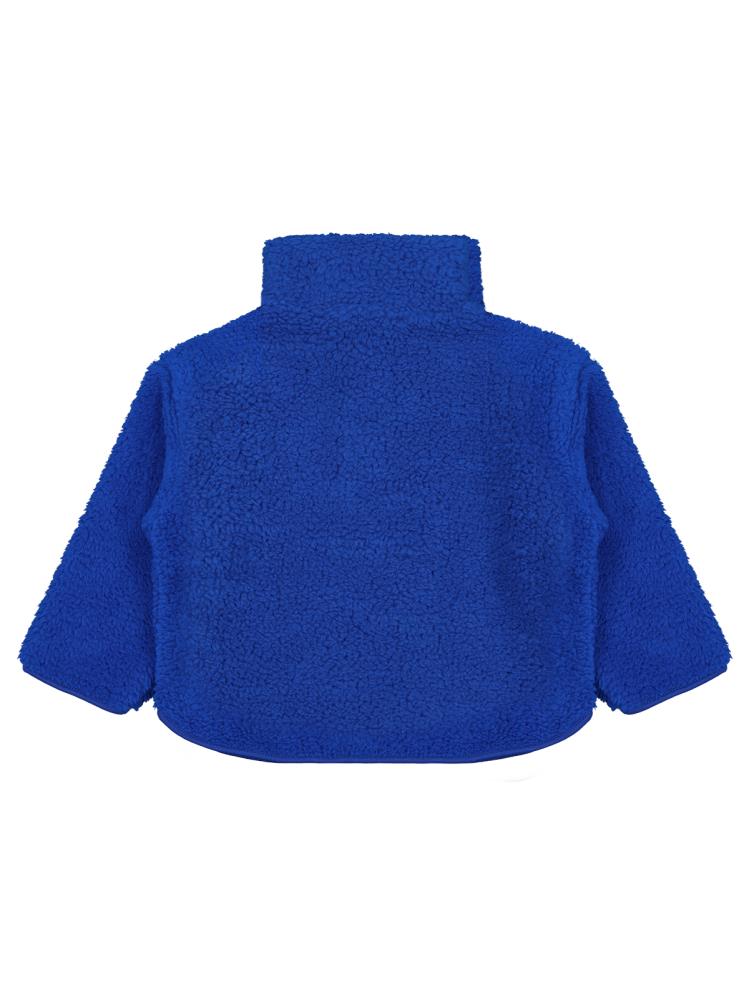 Civil Boys Biyeli Yarım Fermuarlı 2-5 Yaş Sweatshirt - Mavi