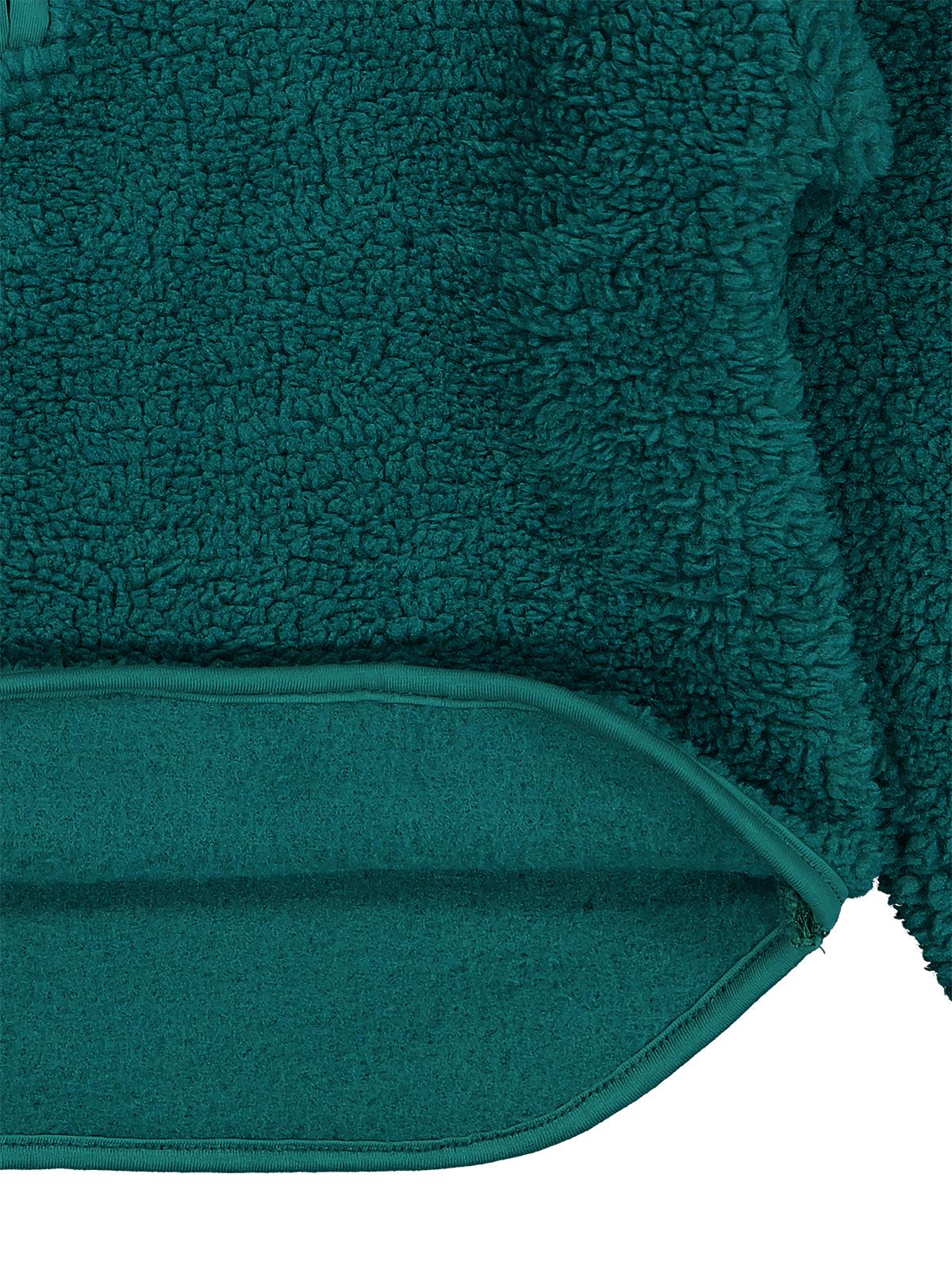 Civil Erkek Çocuk Biyeli Yarım Fermuarlı Sweatshirt | Velsoft | Okul Kreş ve Günlük Kullanım - Yeşil