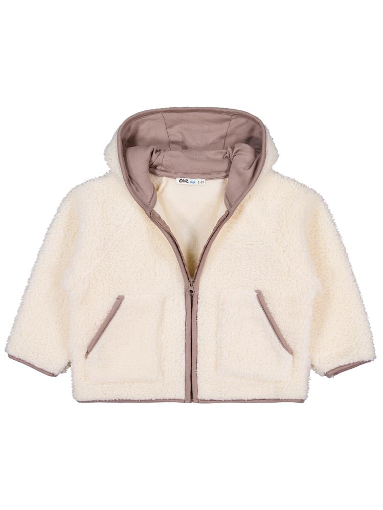 Civil Boys Biyeli Fermuarlı 2-5 Yaş Hırka - Bej