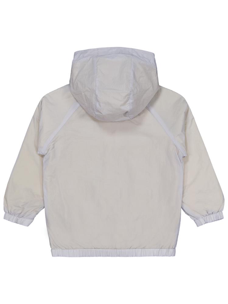 Civil Boys Ready Baskılı Torba Cepli 6-9 Yaş Yağmurluk - Gri