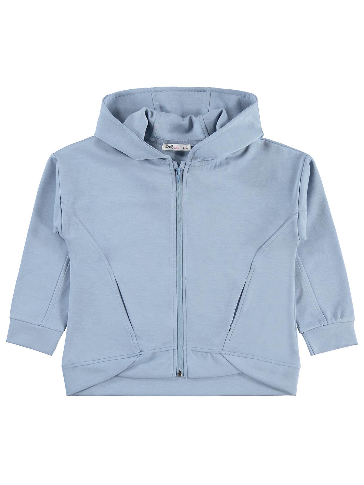 Civil Girls 6-9 Yaş Hırka - Mavi