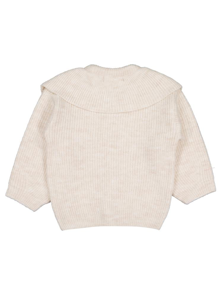 Civil Girls Yakalı 2-5 Yaş Hırka - Bej