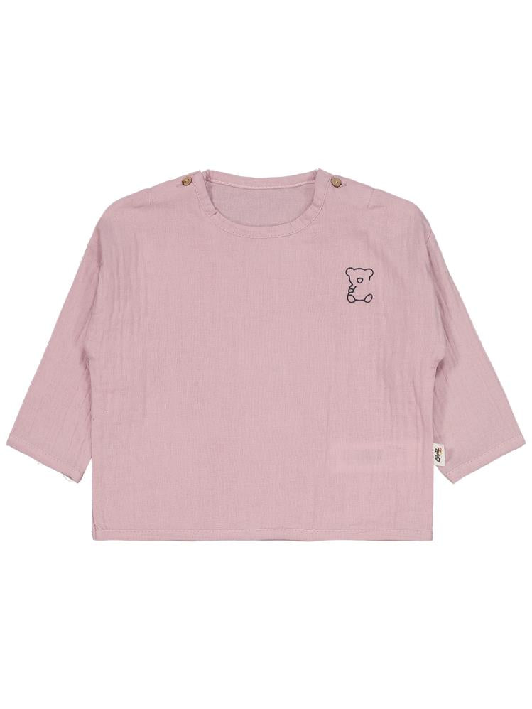 Civil Baby Ayıcık Baskılı 6-18 Ay Takımı - Pembe