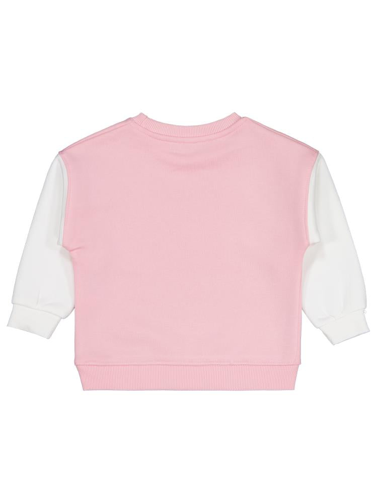Civil Girls Paris Baskılı 2-5 Yaş Sweatshirt - Pembe