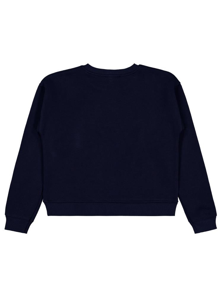Civil Girls Los Angeles Baskılı 10-13 Yaş Sweatshirt - Lacivert