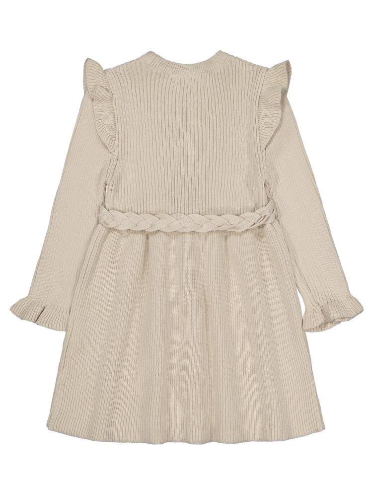 Beybek Triko 12-36 Ay Elbise - Bej