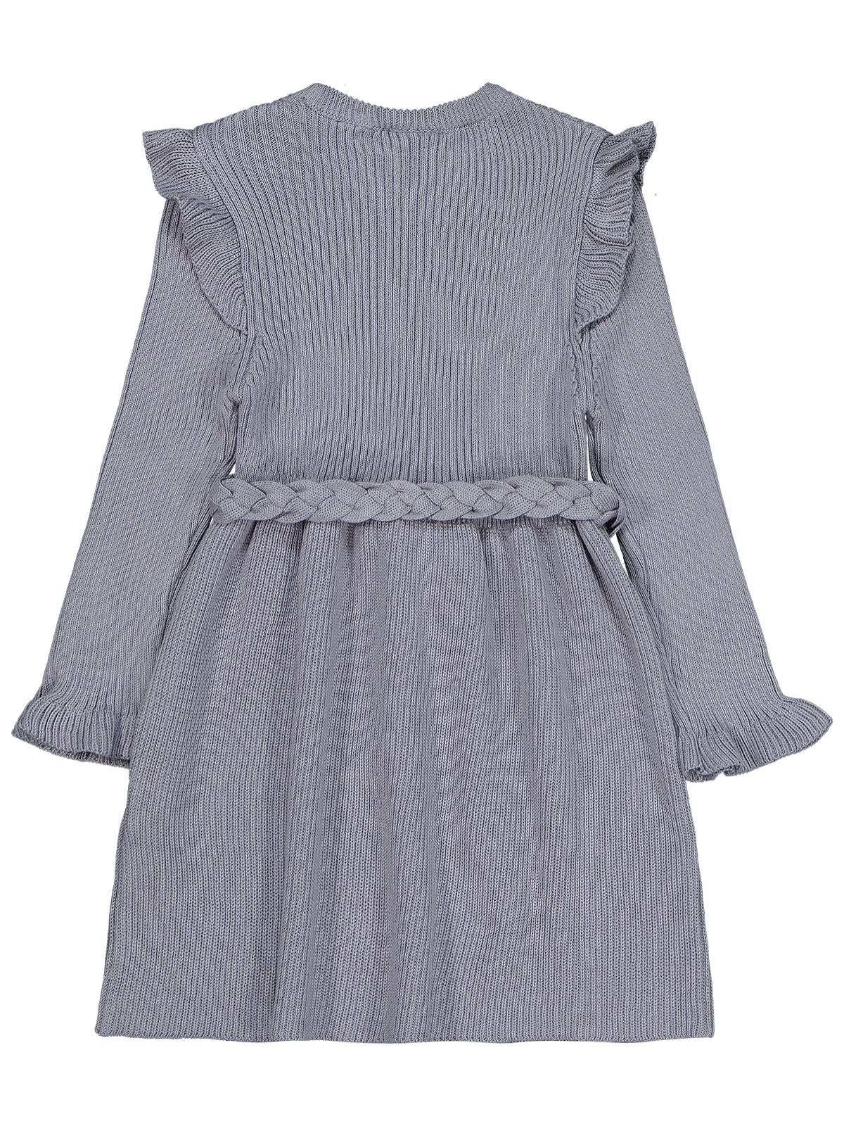 Beybek Triko 12-36 Ay Elbise - Mavi