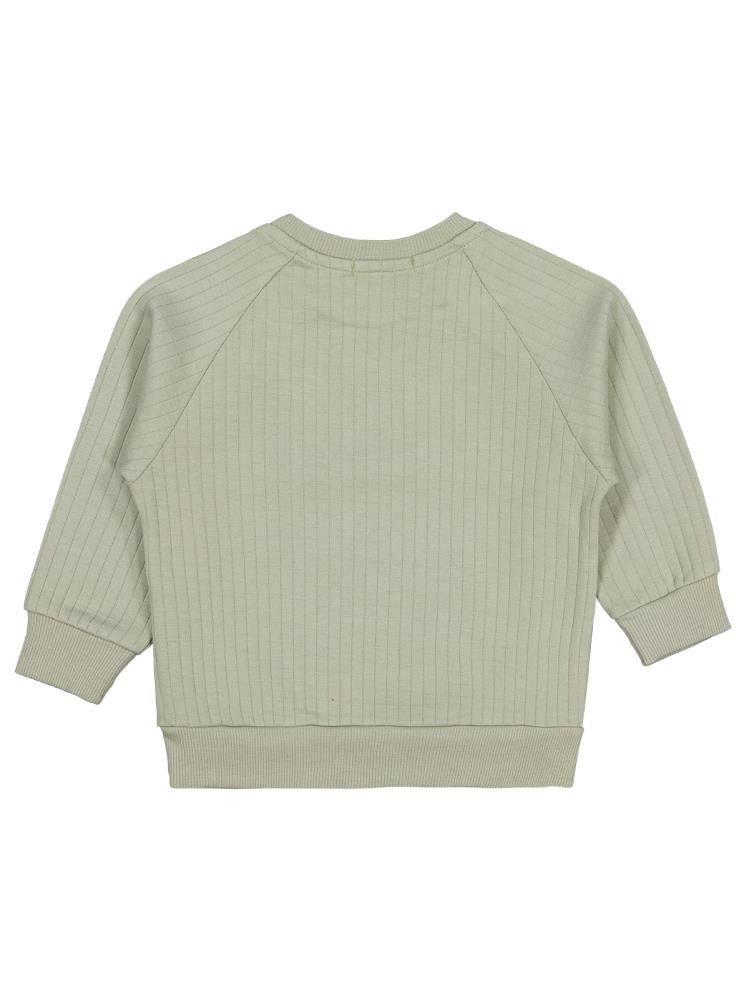 Civil Boys Süs Düğmeli 2-5 Yaş Sweatshirt - Yeşil