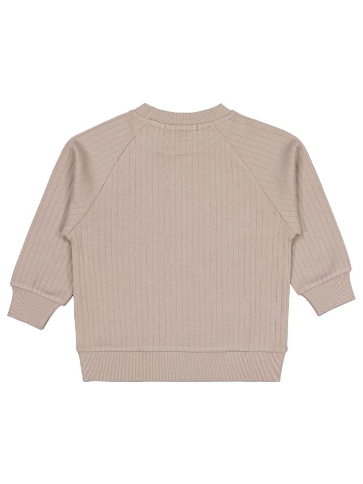 Civil Boys Süs Düğmeli 2-5 Yaş Sweatshirt - Bej