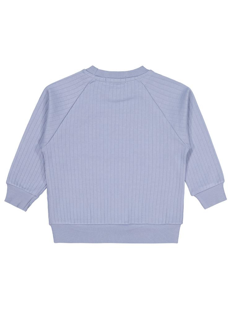 Civil Boys Süs Düğmeli 2-5 Yaş Sweatshirt - Mavi