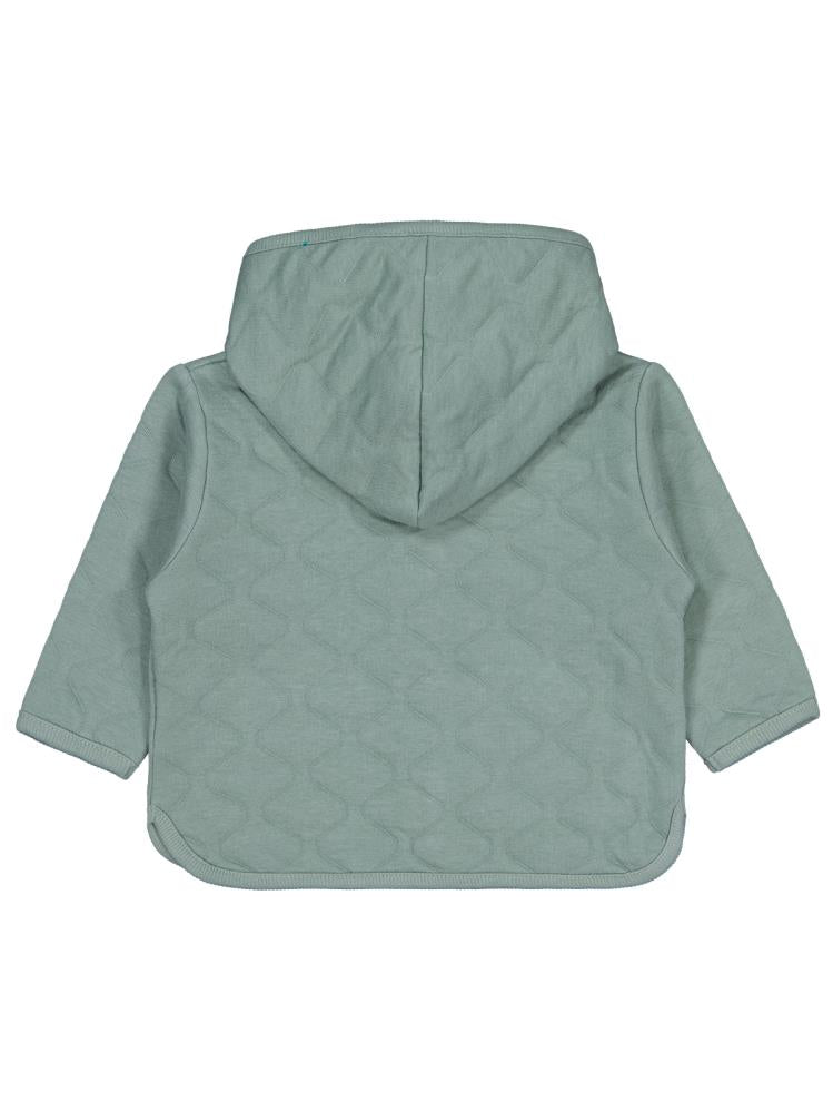Civil Baby Kare Ceplı Nakışlı 6-18 Ay Hırka - Yeşil