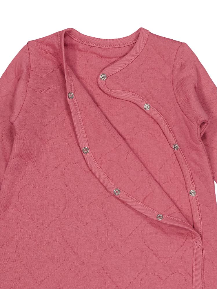 Civil Baby Kalp Desenli 6-18 Ay Tulum - Pembe