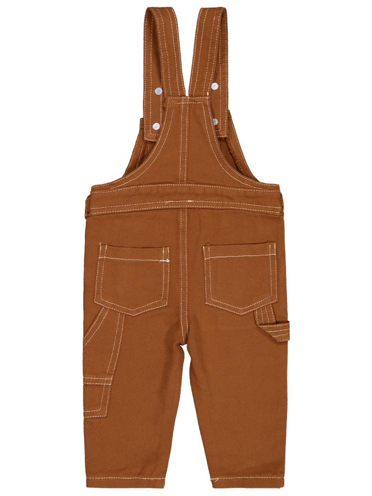 Civil Baby Arlo Overalls 6-18 Ay Slopet - Kahverengi