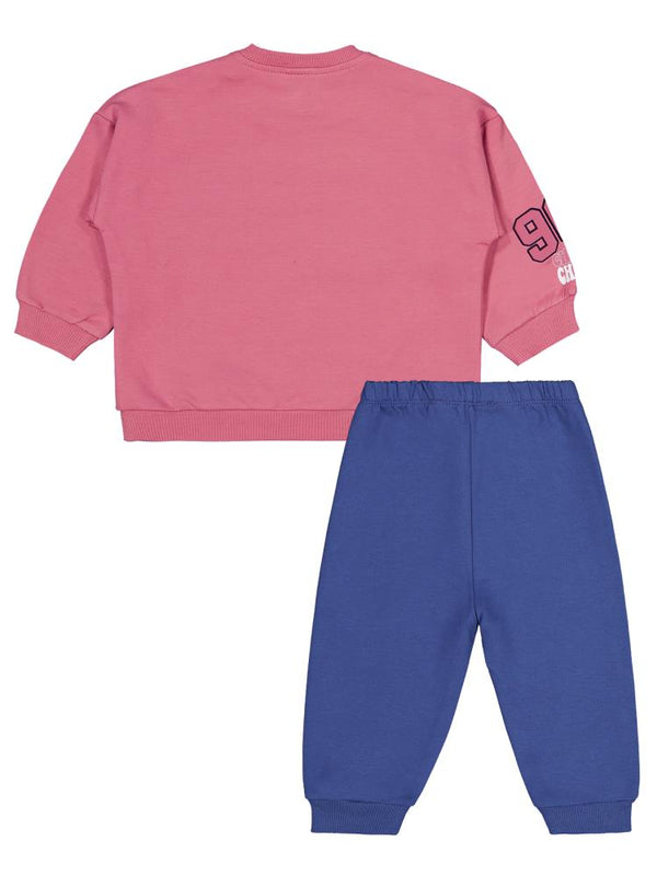 Civil Baby Harf ve Yazı Baskılar 6-18 Ay Takım - Pembe