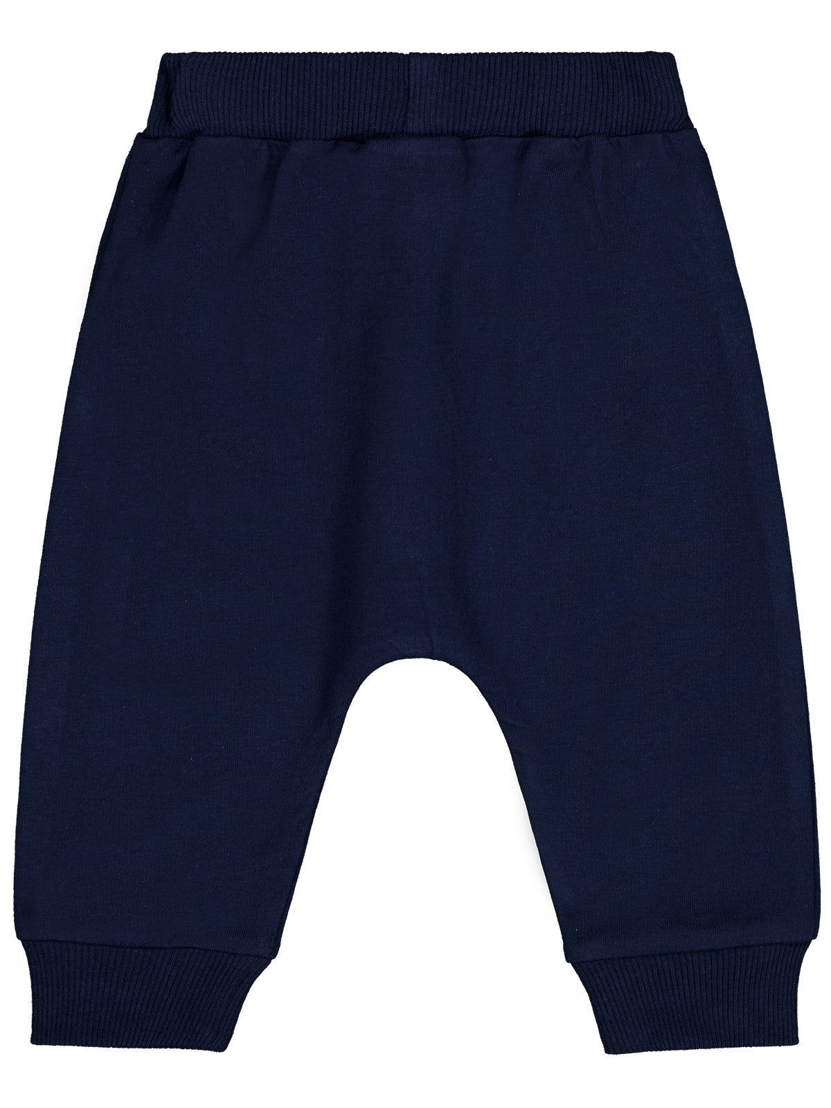 Civil Baby Logo ve M Nakışlı 6-18 Ay Tek Alt Bebe - Lacivert