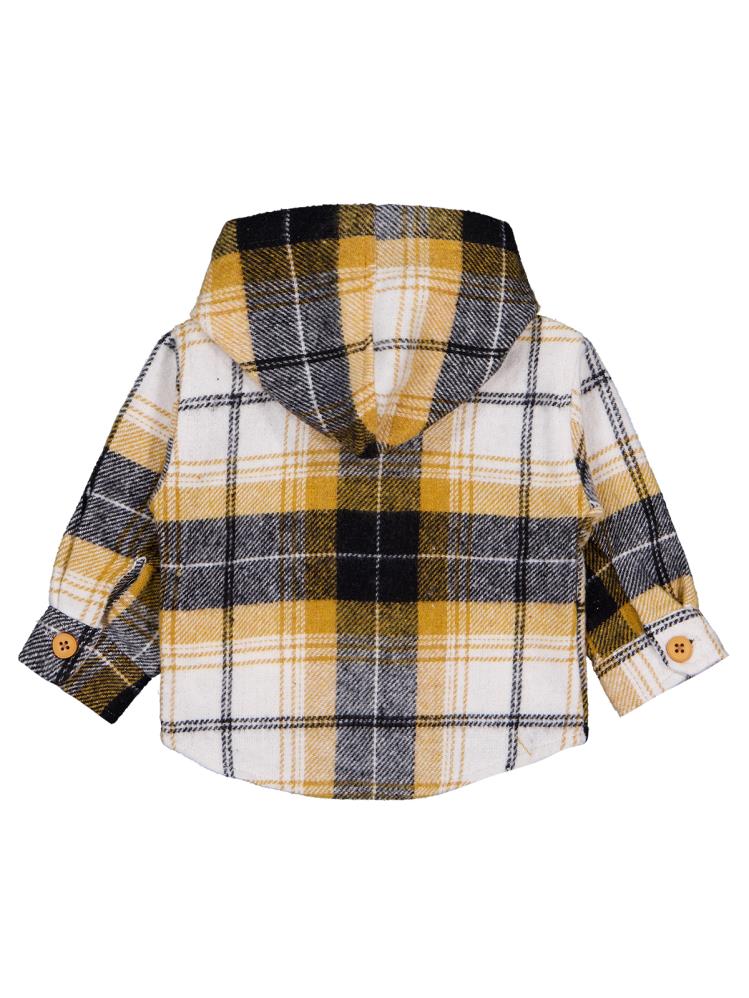 Civil Baby Oduncu 6-18 Ay Gömlek - Hardal