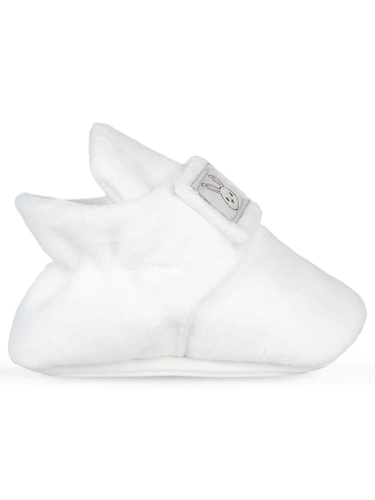 Civil Baby Cırtlı Kadife 17-19 Numara Patik - Ekru