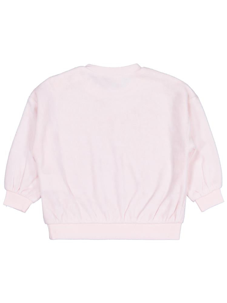 Civil Baby Balerin Nakışlı 6-18 Ay Sweatshirt - Pembe