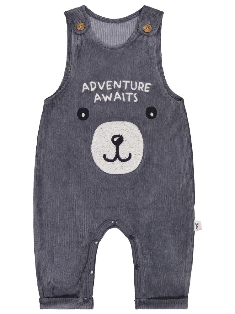 Civil Baby Adventure Awaıts Nakışlı Badili 6-18 Ay Slopet - Gri