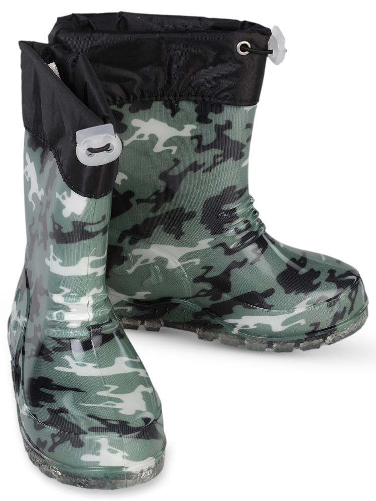 Civil Boots Kamuflaj 22-28 Numara Bot ve Çizme - Haki