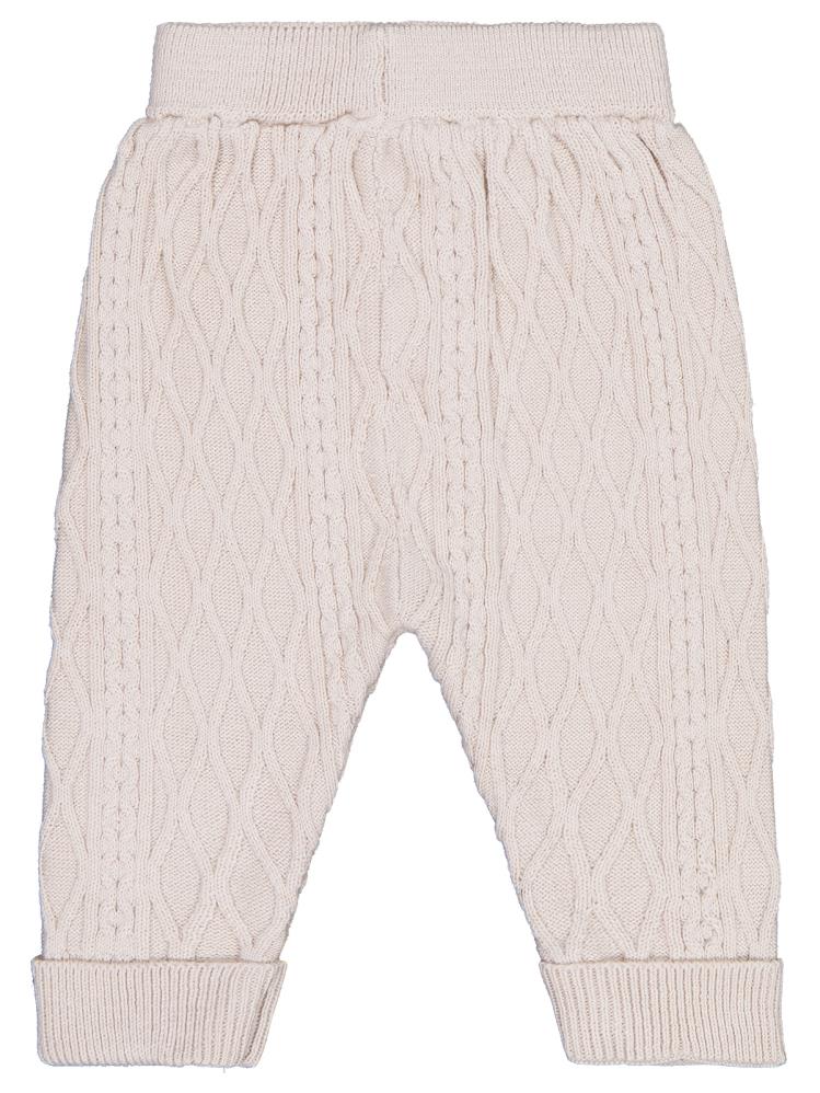 Civil Baby Örgülü Triko 6-18 Ay Eşofman Altı - Bej