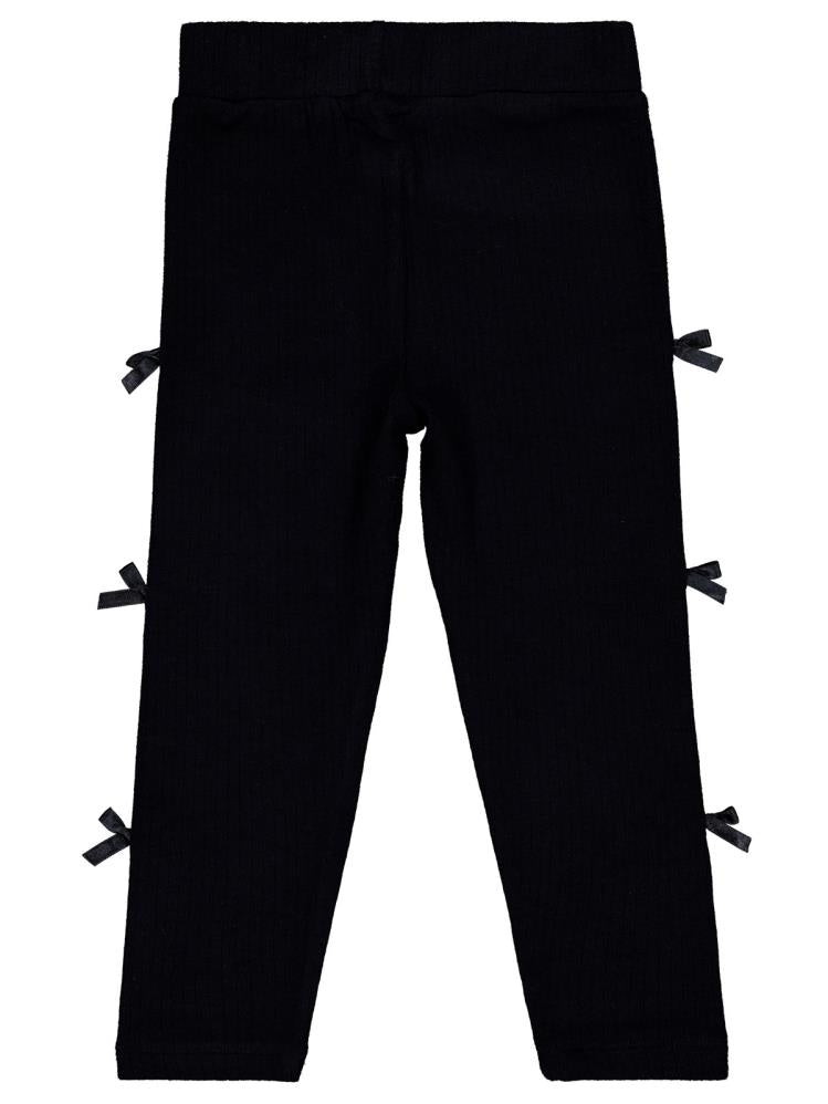 Civil Girls Fiyonklu 2-5 Yaş Tayt - Siyah