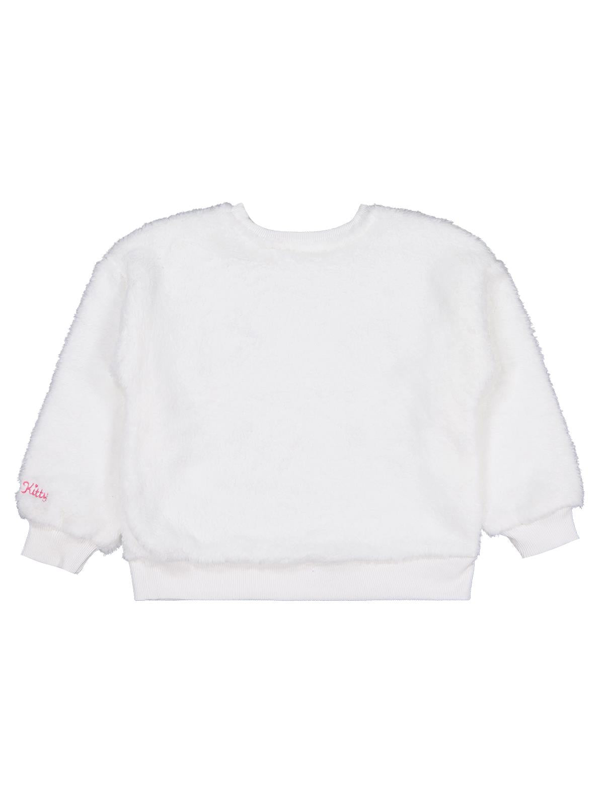 Hello Kitty 6-9 Yaş Sweatshirt - Ekru