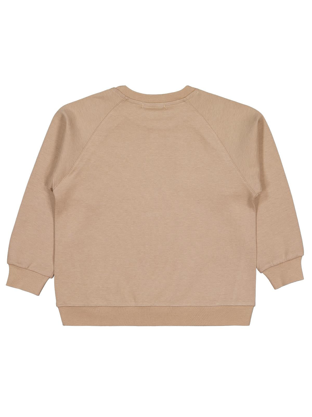 Pierre Cardin Armalı Sweatshirt | Çelik İnterlok Uzun Kol | Okul Kreş ve Günlük Kullanım - Bej