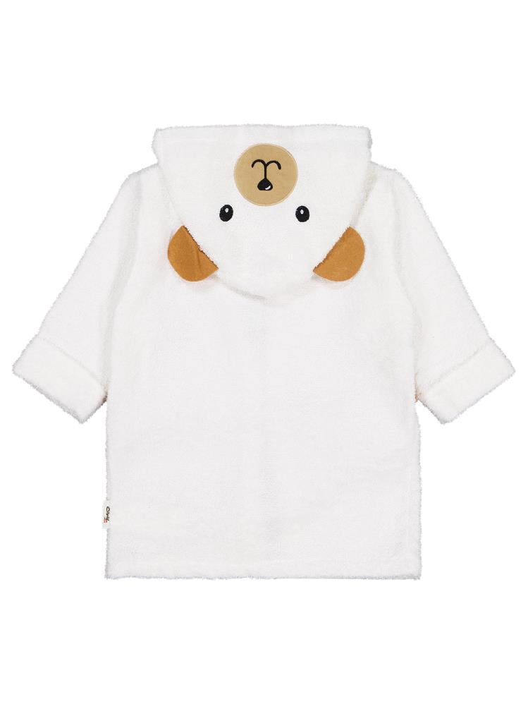Civil Baby Ayıcık Nakışlı 0-24 Ay Bornoz - Ekru
