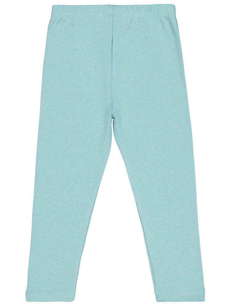 Civil Girls Düz 6-9 Yaş Tayt - Yeşil