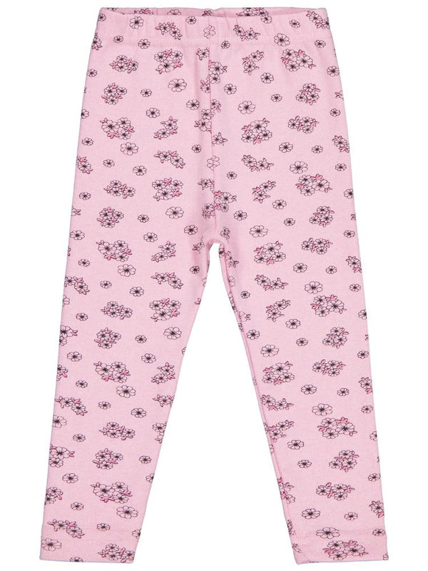 Civil Girls Çıtır Çiçek Desenli 2-5 Yaş Tayt - Pembe